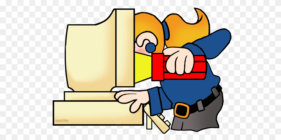 Computer Technician Clipart, Carpenter, Person Free Transparent Png