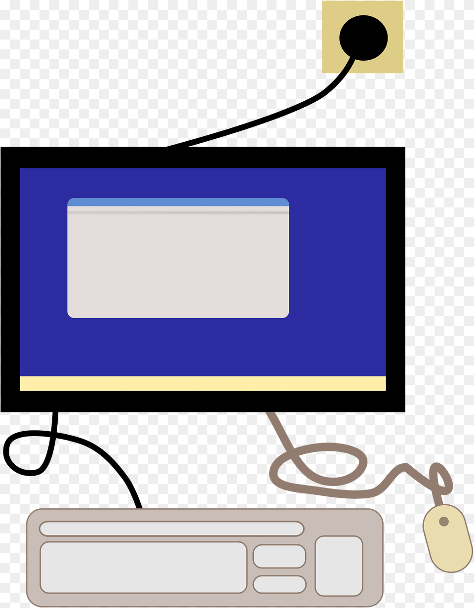 Computer Terminal Clipart, Computer Hardware, Electronics, Hardware, Pc Free Transparent Png