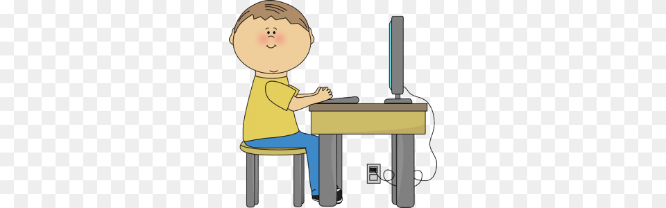 Computer Testing Clipart, Desk, Furniture, Table, Electronics Free Png