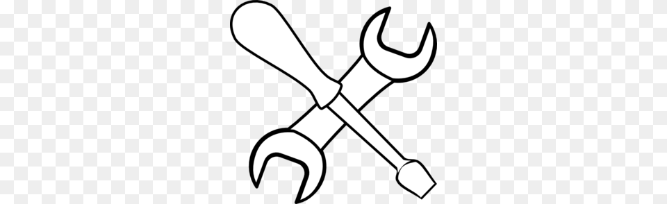 Computer Tool Cliparts, Wrench Png Image