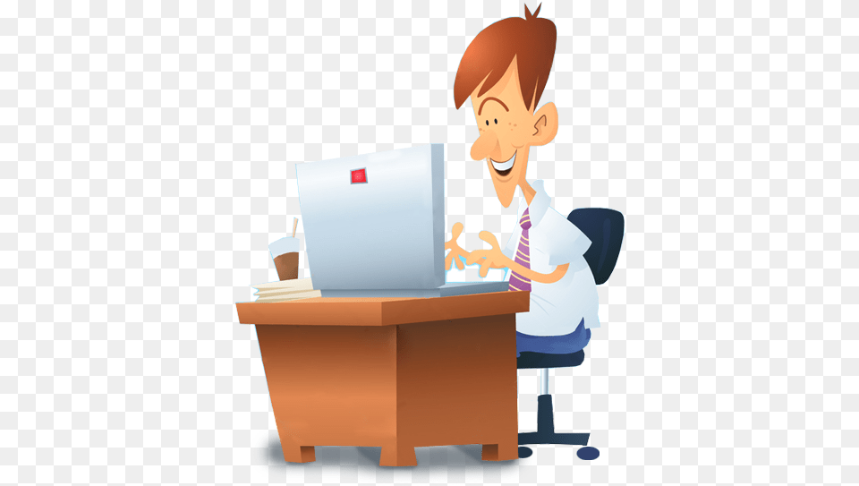 Computer User, Desk, Furniture, Table, Electronics Png