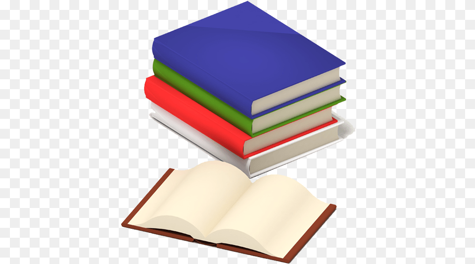 Computer With Book, Publication Png Image