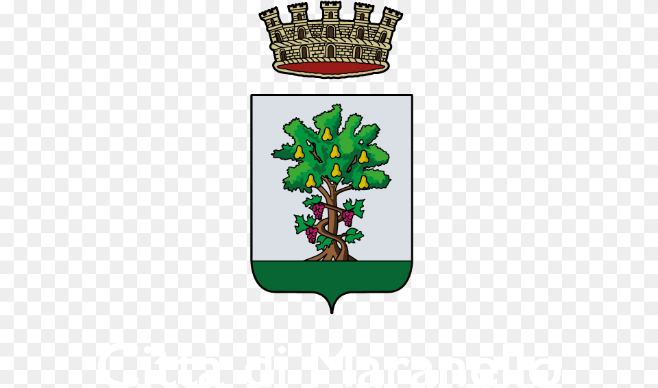 Comune Di Maranello Logo, Leaf, Plant, Emblem, Symbol Free Png