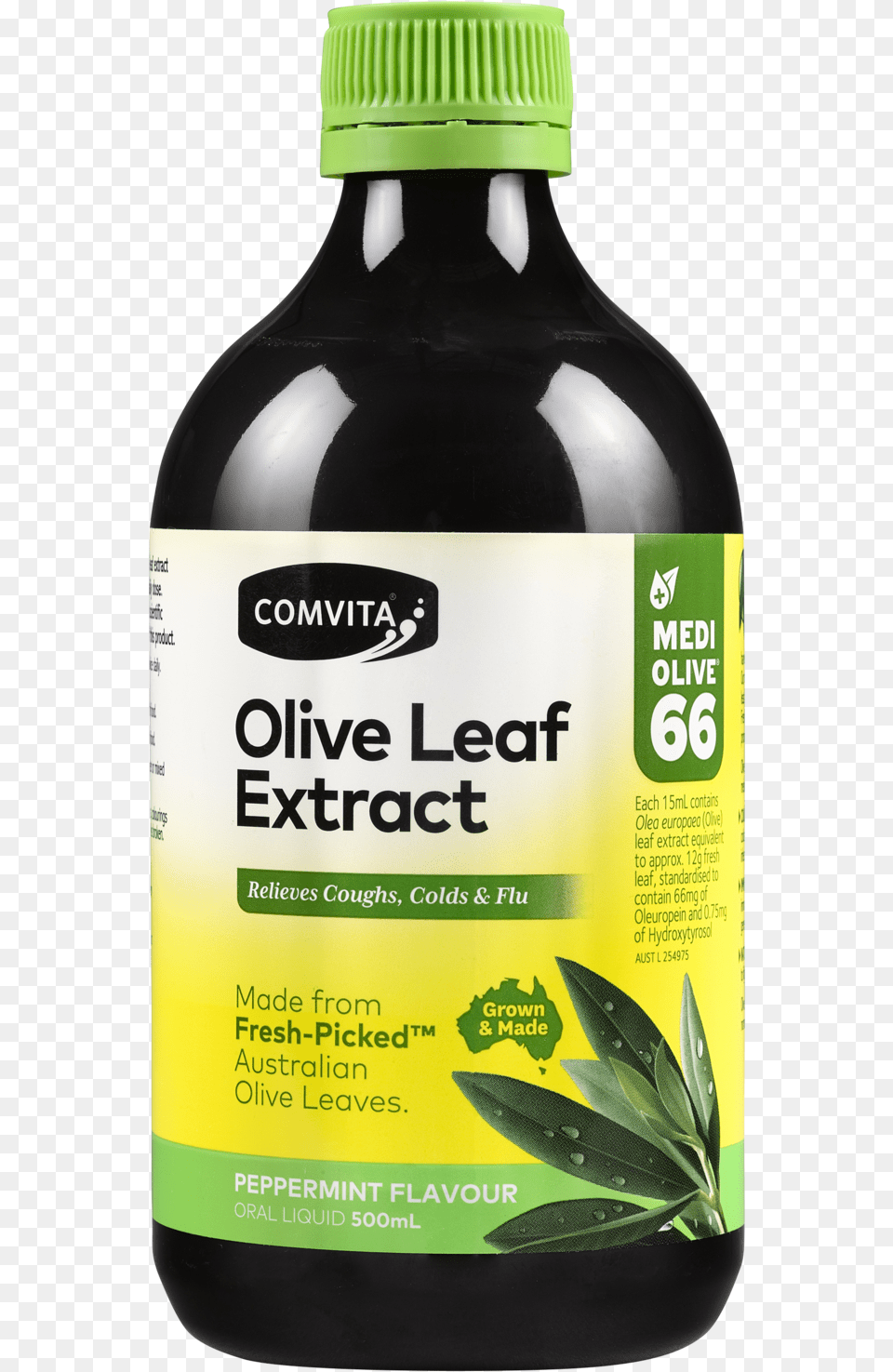 Comvita Olive Leaf Extract, Food, Seasoning, Syrup, Plant Free Png