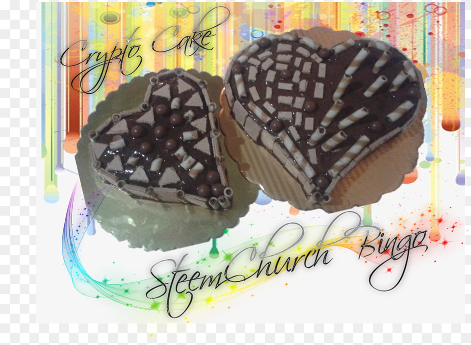 Con Mi Torta Para Hermanos Steemchurch Chocolate, Cream, Dessert, Food, Icing Png Image