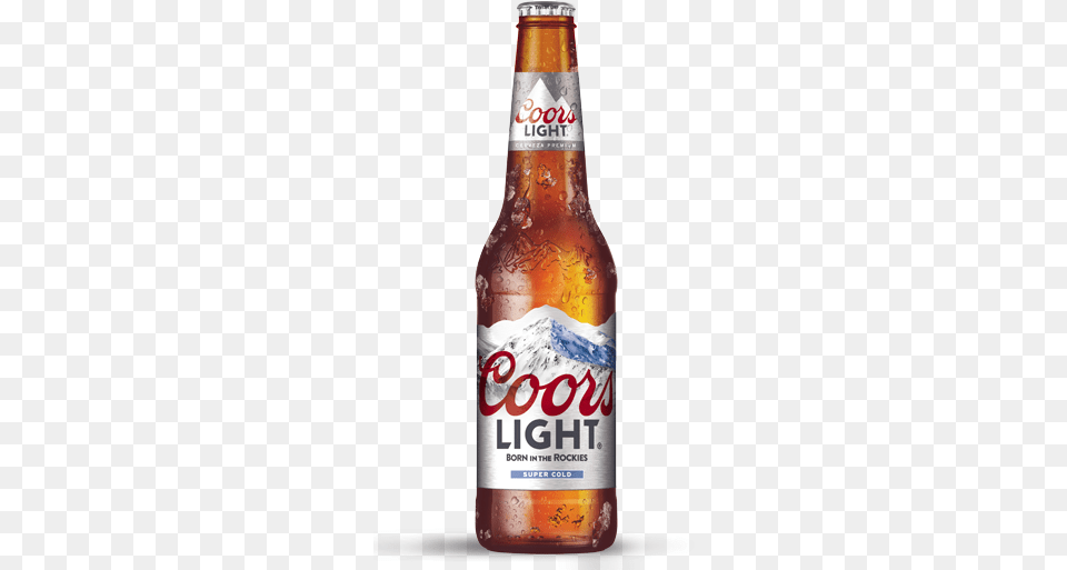Con Presencia En Diferentes Pases De Todos Los Continentes Coors Light 2018 Bottle, Alcohol, Beer, Beer Bottle, Beverage Free Png