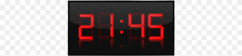 Con Reloj Digital Led Display, Clock, Digital Clock, Electronics, Screen Png Image
