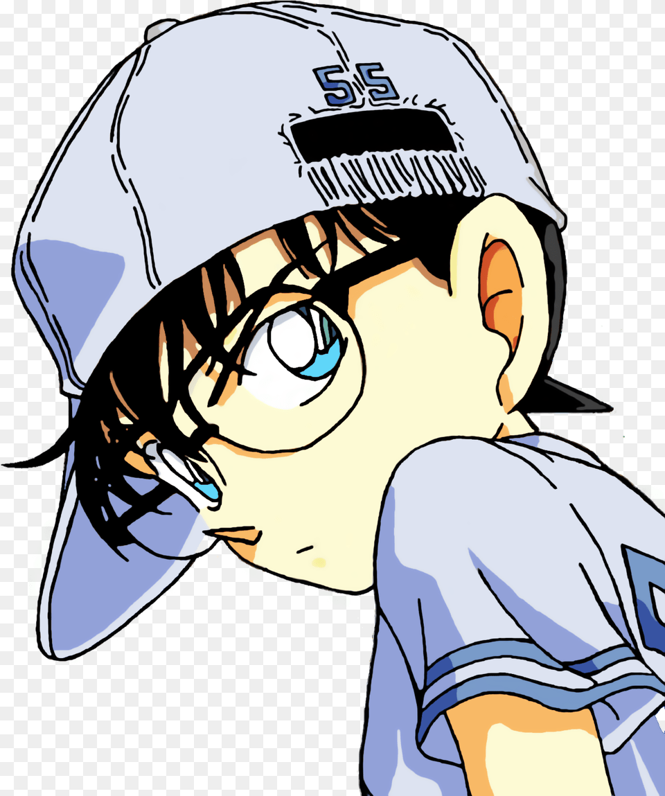 Conan Clip Detective Conan Wallpaper For Iphone, Baseball Cap, Hat, Publication, Comics Free Transparent Png