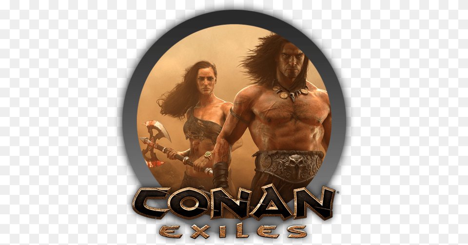 Conan Exiles Community Conan Exiles Logo, Woman, Adult, Female, Person Free Transparent Png