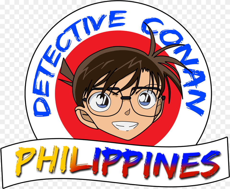 Conan Head Ver3 Detective Conan Philippines, Book, Comics, Publication, Sticker Free Png Download