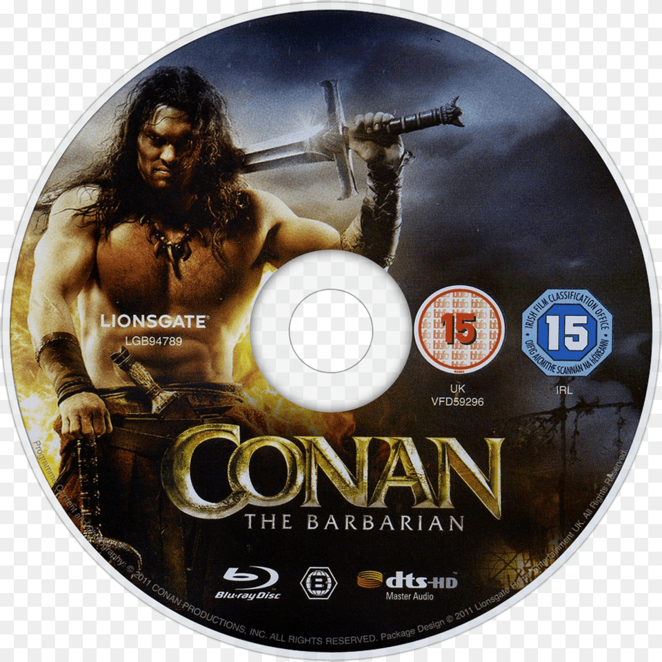 Conan The Barbarian, Disk, Dvd, Adult, Female Free Png