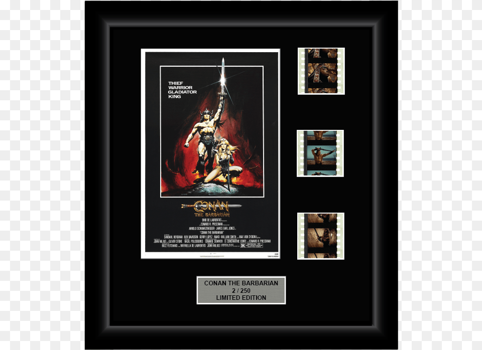 Conan The Barbarian Movie Poster, Advertisement, Adult, Female, Male Free Transparent Png