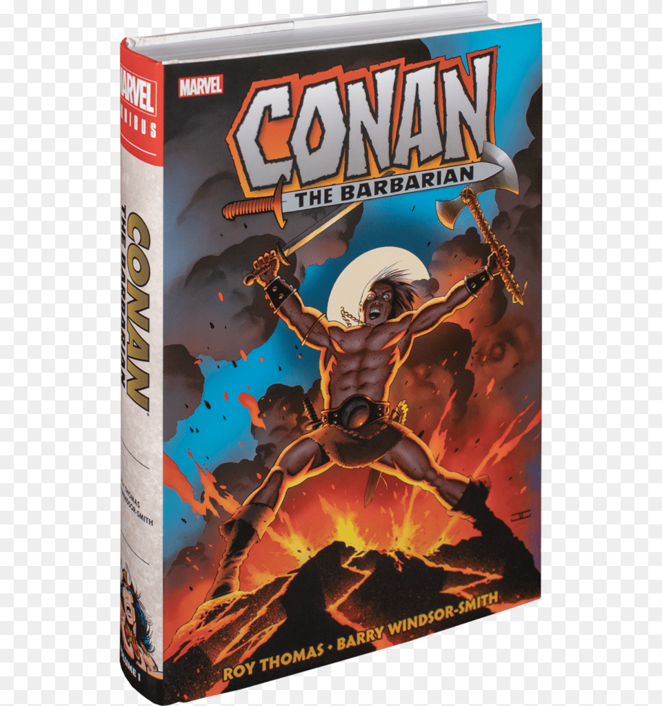 Conan The Barbarian The Original Marvel Years Omnibus, Publication, Book, Comics, Outdoors Free Transparent Png