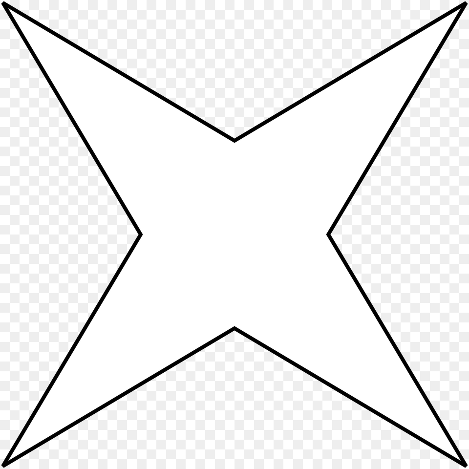 Concave Octagon, Star Symbol, Symbol, Blade, Dagger Free Png Download