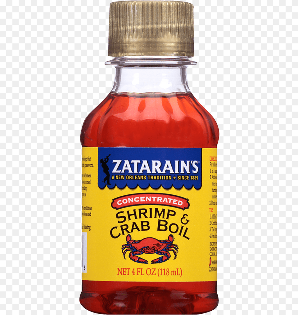 Concentrated Shrimp And Crab Boil Zatarain39s Crab Boil, Syrup, Seasoning, Food, Person Free Transparent Png
