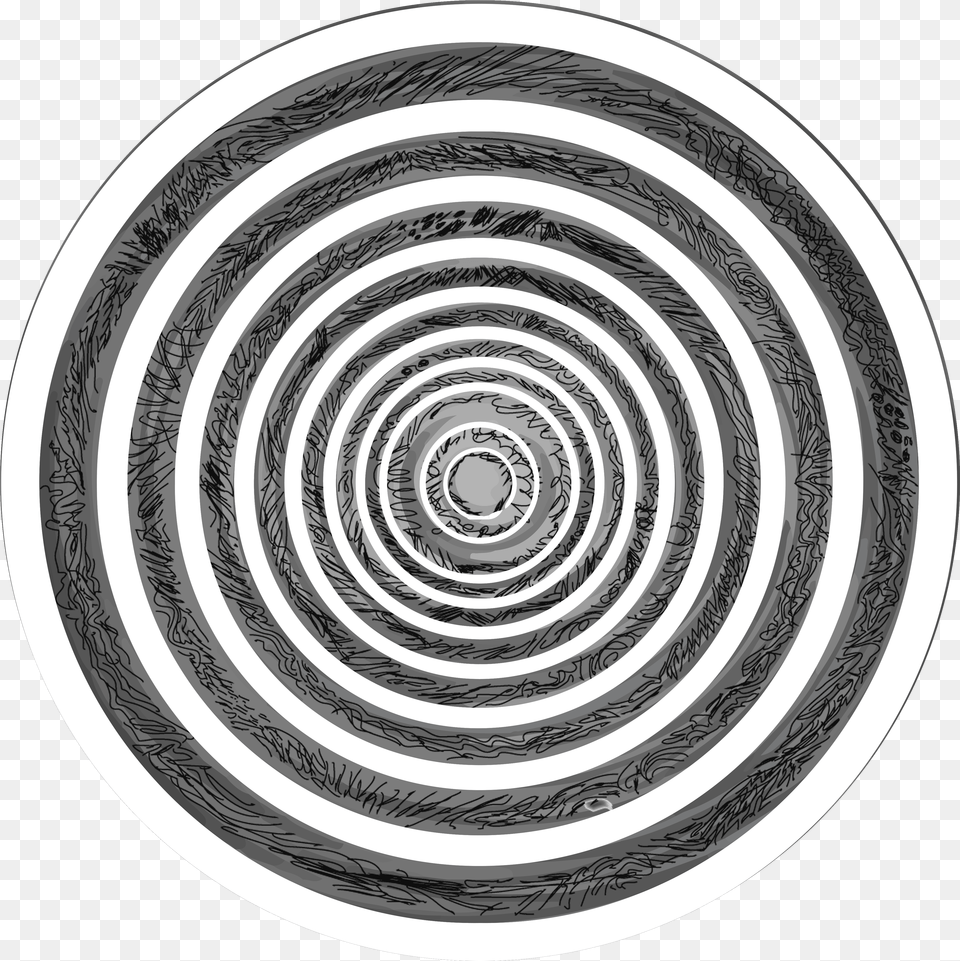 Concentric Circles, Coil, Spiral, Disk Png