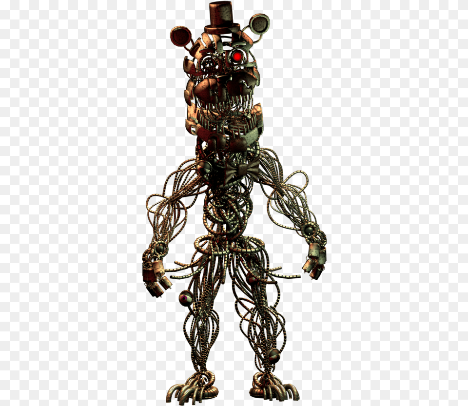 Concept Art For Twisted Freddy And Twisted Bonnie Molten Freddy Full Body, Robot, Chandelier, Lamp Free Png Download