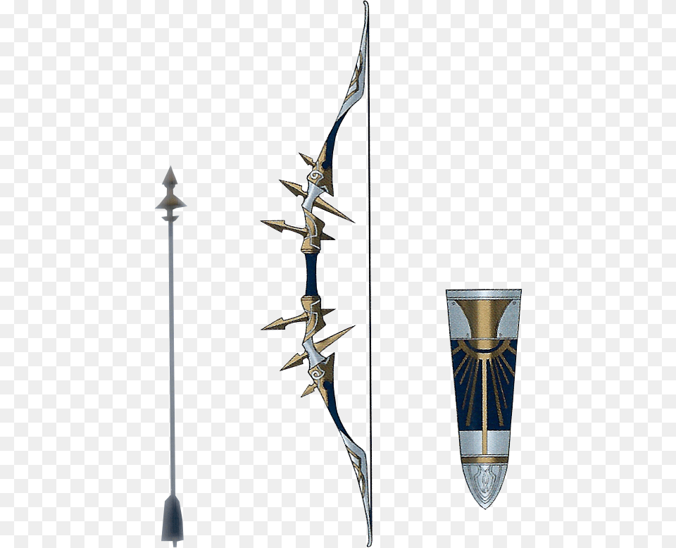 Concept Art Of The Radiant Bow From Fire Emblem Echoes, Weapon, Blade, Dagger, Knife Png Image