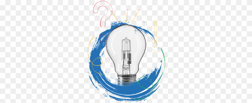 Concept Base Illustration Of Creative Idea With Light Incandescent Light Bulb, Lightbulb Free Transparent Png