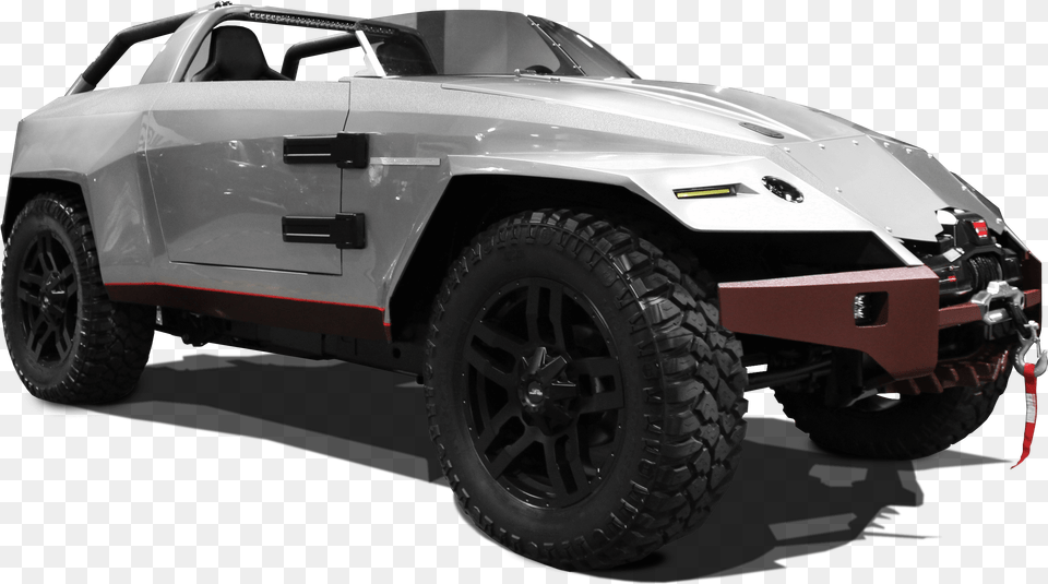 Concept Car Cut Out Stripe Added Concept Vehicle Off Roud, Wheel, Machine, Transportation, Tire Free Transparent Png