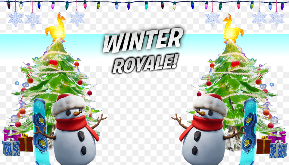 Concept For Winter Victory Royale December January Christmas Tree, Outdoors, Nature, Snow, Snowman Free Transparent Png