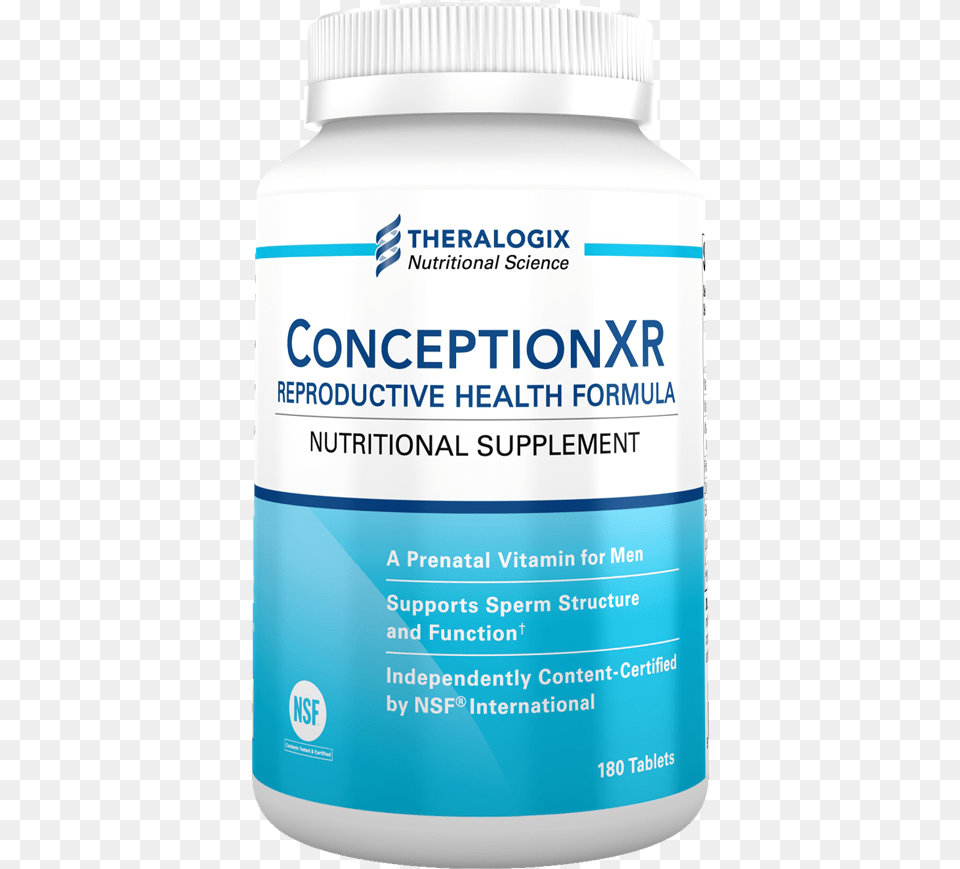 Conception Xr Reproductive Health Supplement Focused Conceptionxr Men, Herbal, Herbs, Plant, Bottle Free Transparent Png