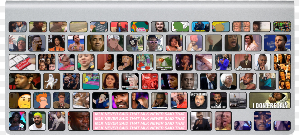 Conceptual Meme Keyboard Collage, Art, Person, Face, Head Free Png