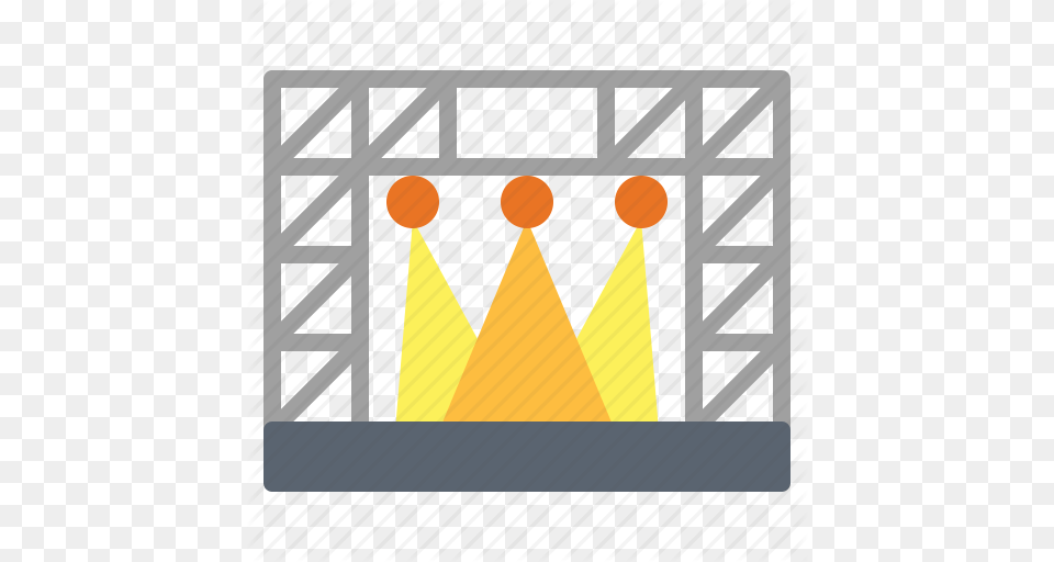Concert Show Stage Icon, Lighting Free Png Download