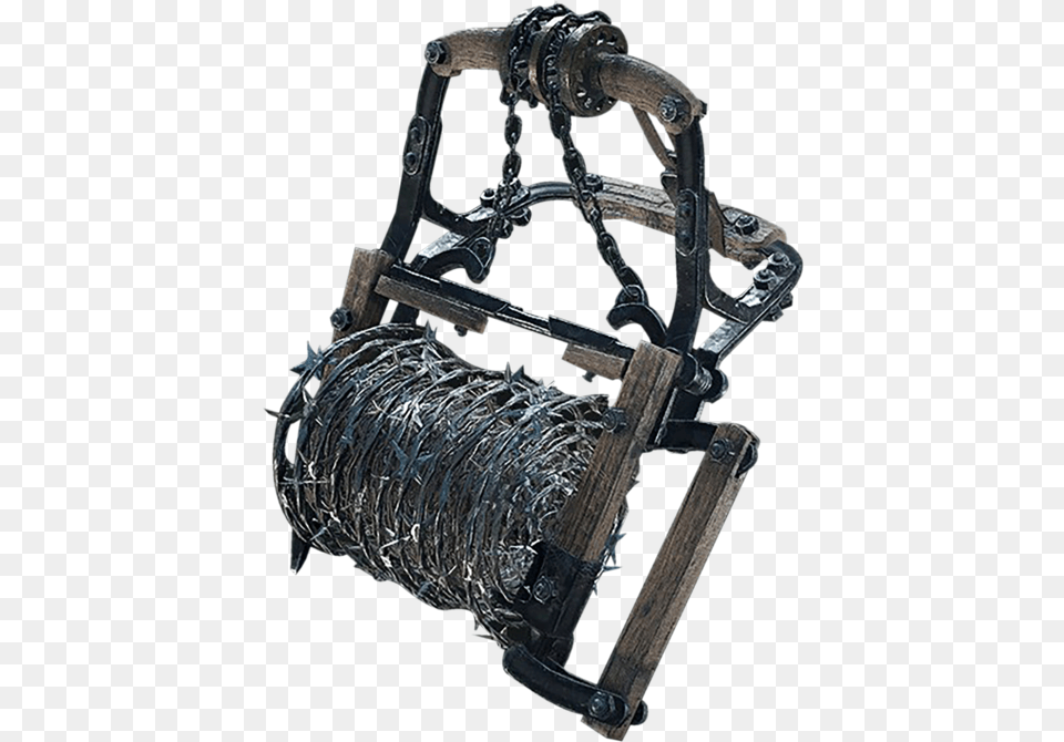 Concertina Bomb, Machine, Spoke, Bow, Weapon Png Image