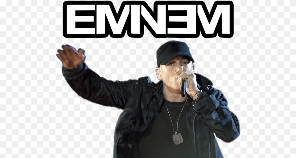 Concerto Eminem Eminem, Person, Jacket, Hand, Finger Free Transparent Png