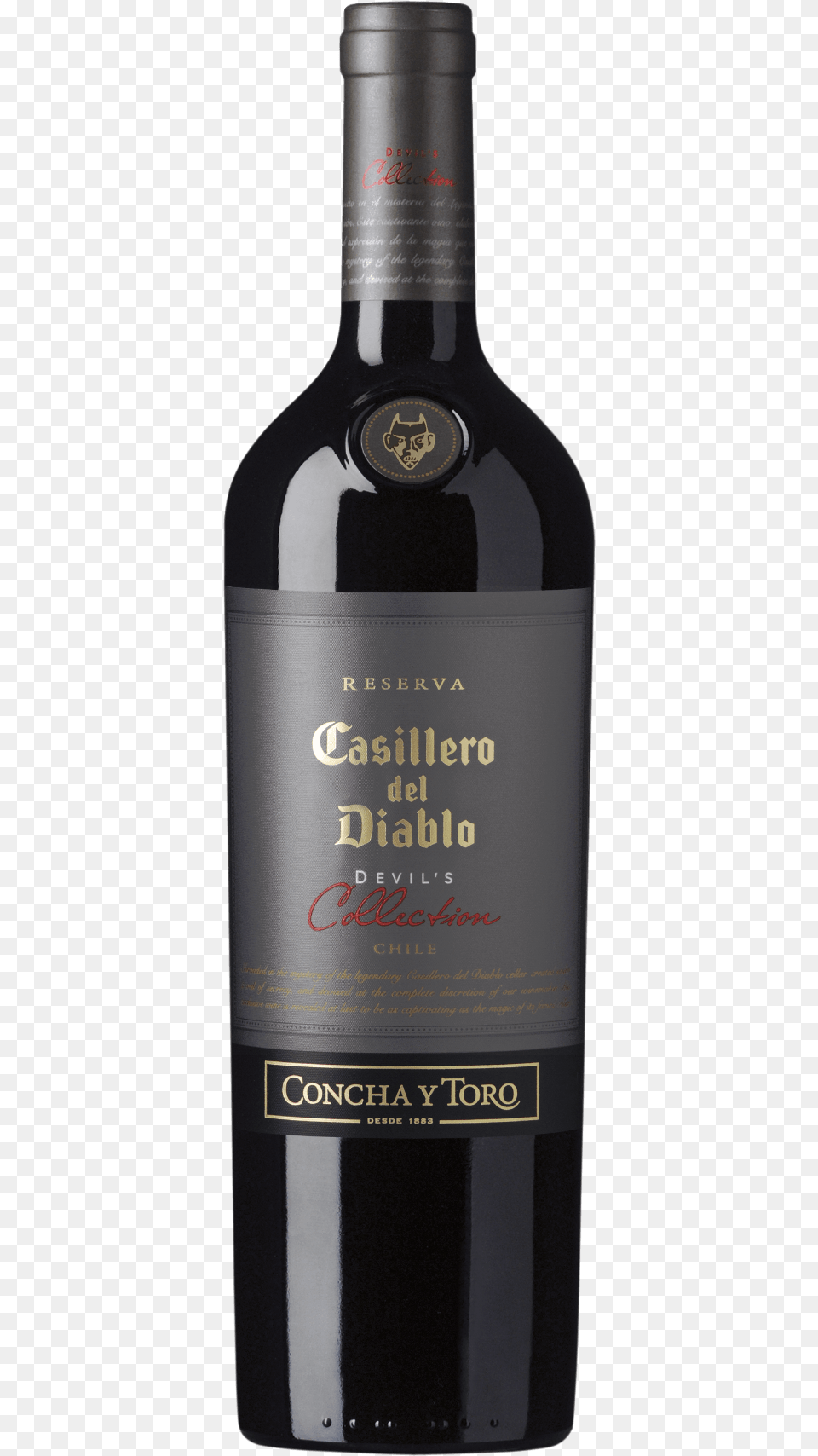 Concha Y Toro Devil S Collection Red 2016 Bottle Casillero Del Diablo Devils Collection, Alcohol, Beverage, Liquor, Beer Free Png Download