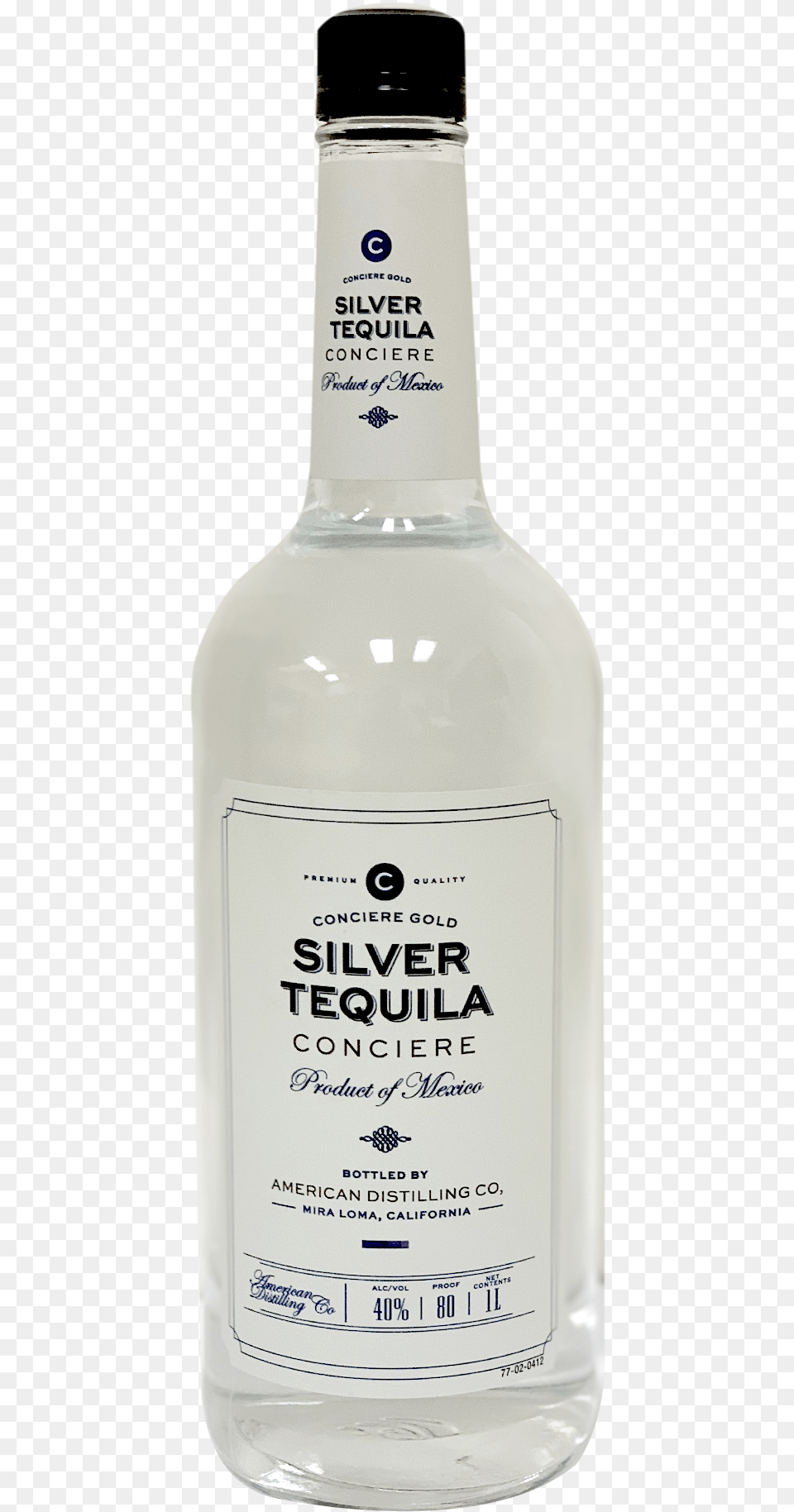 Concierge Silver Tequila Vodka, Alcohol, Beverage, Liquor, Gin Free Transparent Png