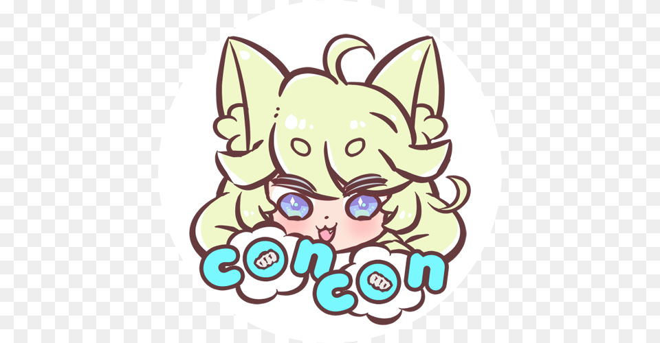 Concon, Art, Doodle, Drawing, Sticker Free Png