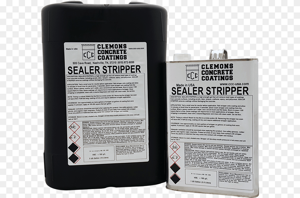 Concrete And Paver Sealer Stripper 1 Gallon Concrete, Electronics, Mobile Phone, Phone Free Png Download