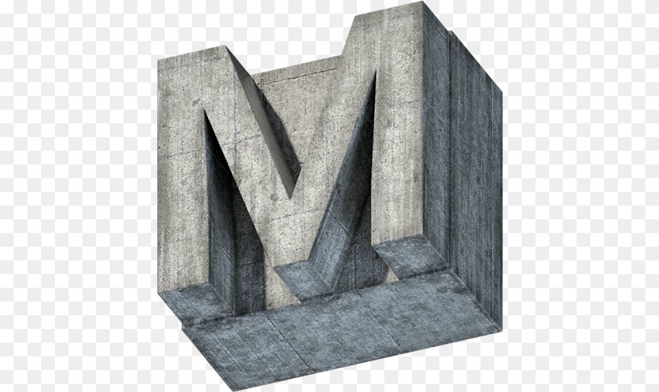 Concrete Block Font Concrete Masonry Unit, Triangle, Construction, Architecture, Building Free Png Download