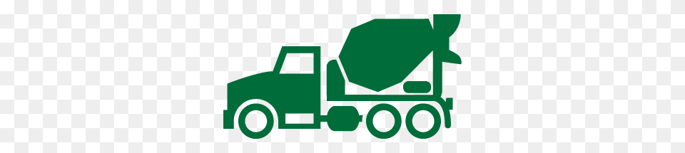 Concrete Clipart Concrete Construction, Grass, Plant, Vehicle, Truck Png Image