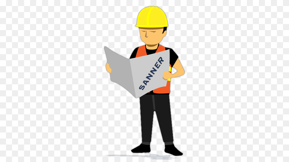 Concrete Clipart Mason, Clothing, Hardhat, Helmet, Person Png Image