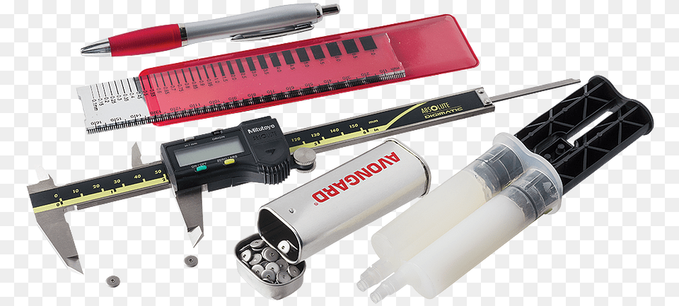 Concrete Crack Monitoring Kit Essential Digital Marking Tools, Chart, Pen, Plot Free Transparent Png