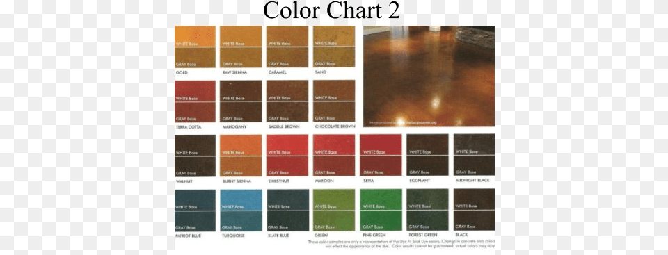Concrete Dye Color Chart Kemiko Acid Stain Color, Floor, Flooring, Wood, Art Png Image