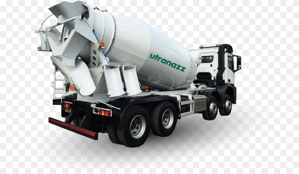 Concrete Mixed Truck, Trailer Truck, Transportation, Vehicle, Machine Free Transparent Png