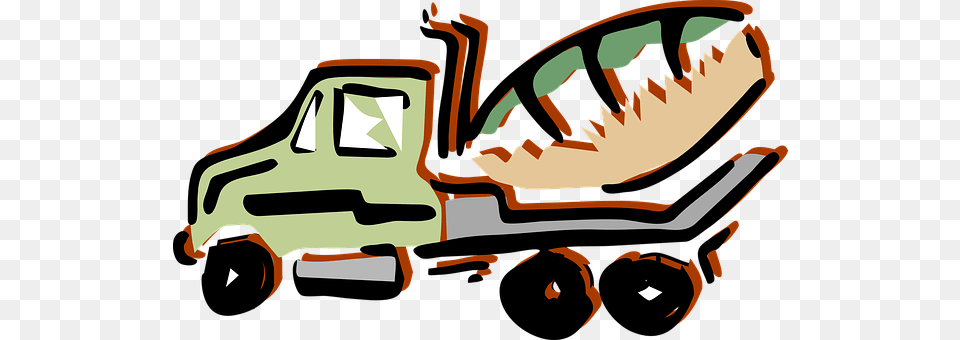 Concrete Mixer 9449, Vehicle, Transportation, Truck, Tow Truck Png