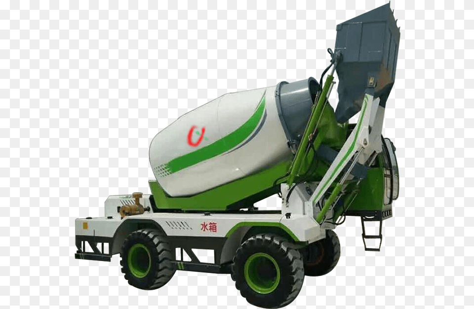 Concrete Mixer Truck Concrete Mixer, Grass, Plant, Machine, Wheel Free Png Download