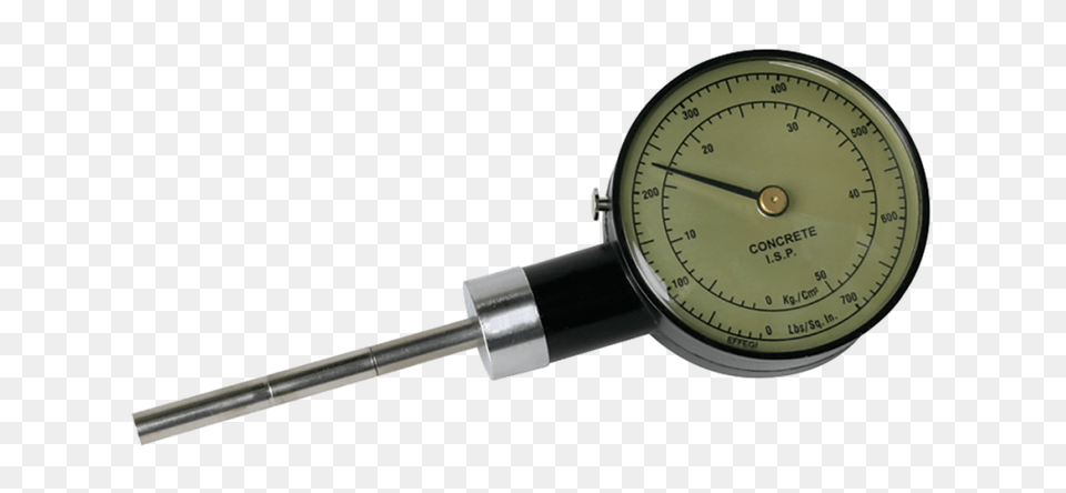 Concrete Pocket Penetrometer With Dial, Gauge, Smoke Pipe Png