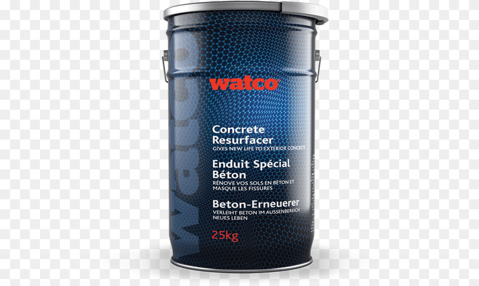 Concrete Resurfacer Gives New Life To Exterior Concrete Peinture De Sol, Can, Tin, Paint Container Free Transparent Png