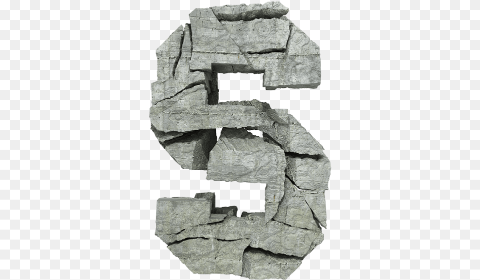 Concrete Rock Font Rock Letter, Slate, Archaeology Png Image