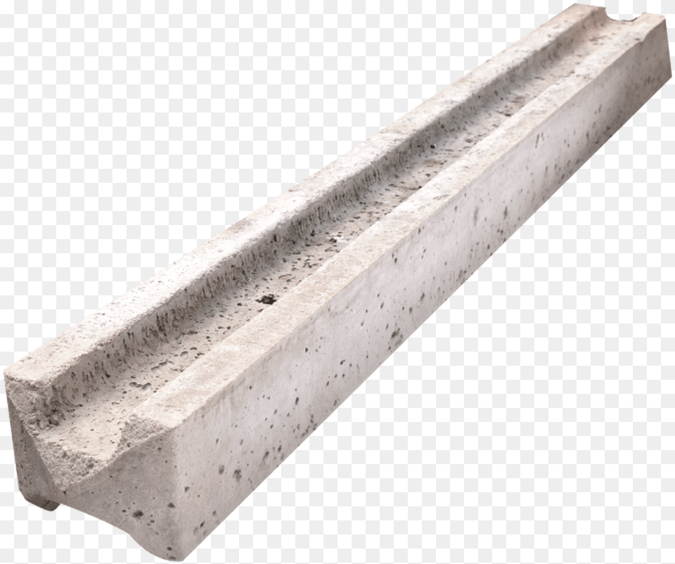 Concrete Slotted Pyramid Fence Post 85mm X 100mm X Concrete Slotted Post, Construction, Architecture, Building, House Free Png Download