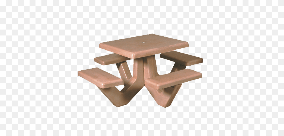 Concrete Square Top Table, Coffee Table, Dining Table, Furniture, Wood Free Png Download