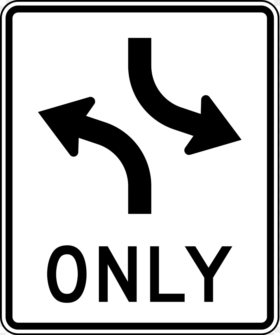 Concurrent Center Left Turn Lane Overhead Clipart, Sign, Symbol, Road Sign, Smoke Pipe Free Png