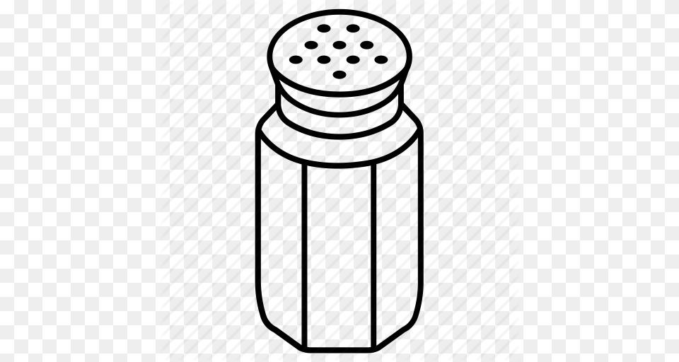 Condiment Pepper Pot Salt Shaker Icon, Jar, Bottle, Water Bottle Png Image
