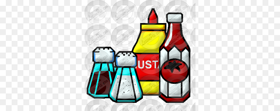 Condiments Picture For Classroom Therapy Use, Food, Ketchup, Can, Tin Free Transparent Png